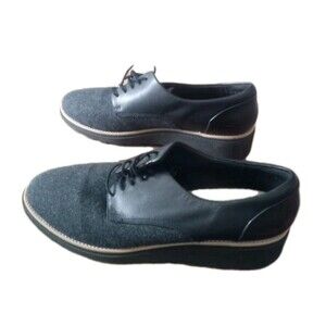 Collection By Clark's Women's  Oxfords Size 9.5 Black Gray Loafers Comfort